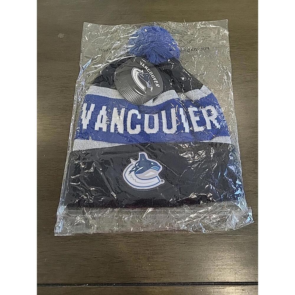 Vancouver Canucks NHL Toque - NEW - Sealed In Bag